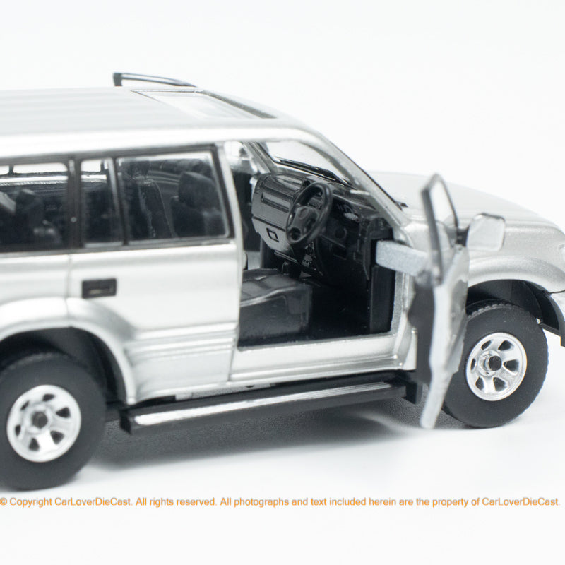 BM Creations 1:64 Toyota Land Cruiser Prado LC95 -Silver (LHD) (64B0351) Diecast Car Model Available Now