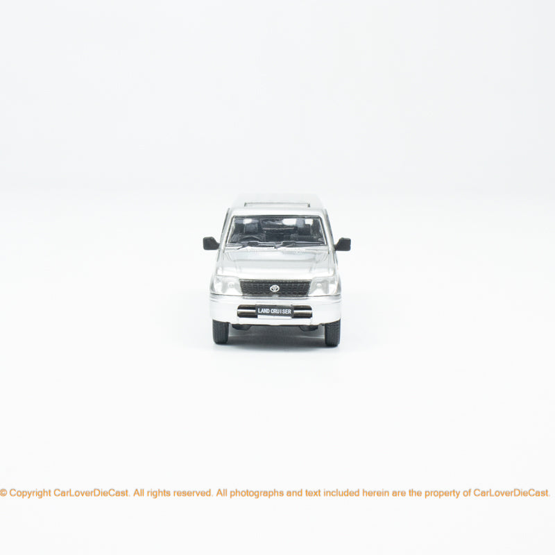 BM Creations 1:64 Toyota Land Cruiser Prado LC95 -Silver (LHD) (64B0351) Diecast Car Model Available Now