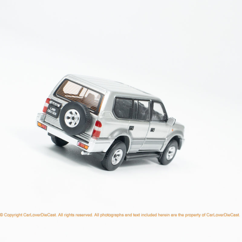 BM Creations 1:64 Toyota Land Cruiser Prado LC95 -Silver (LHD) (64B0351) Diecast Car Model Available Now