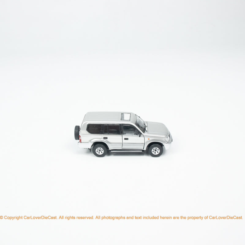 BM Creations 1:64 Toyota Land Cruiser Prado LC95 -Silver (LHD) (64B0351) Diecast Car Model Available Now