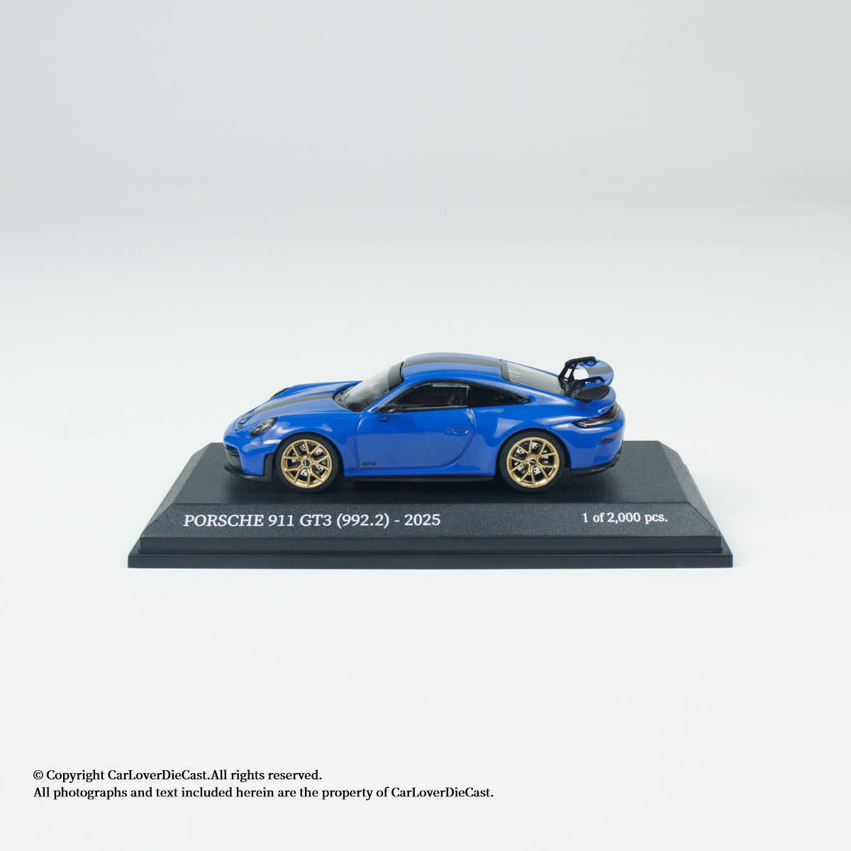 Minichamps 1:64 CLDC Exclusive PORSCHE 911 (992.2) GT3-2025 (643064223-643064227) Diecast Car Model Available In June 2025 Pre Order Now