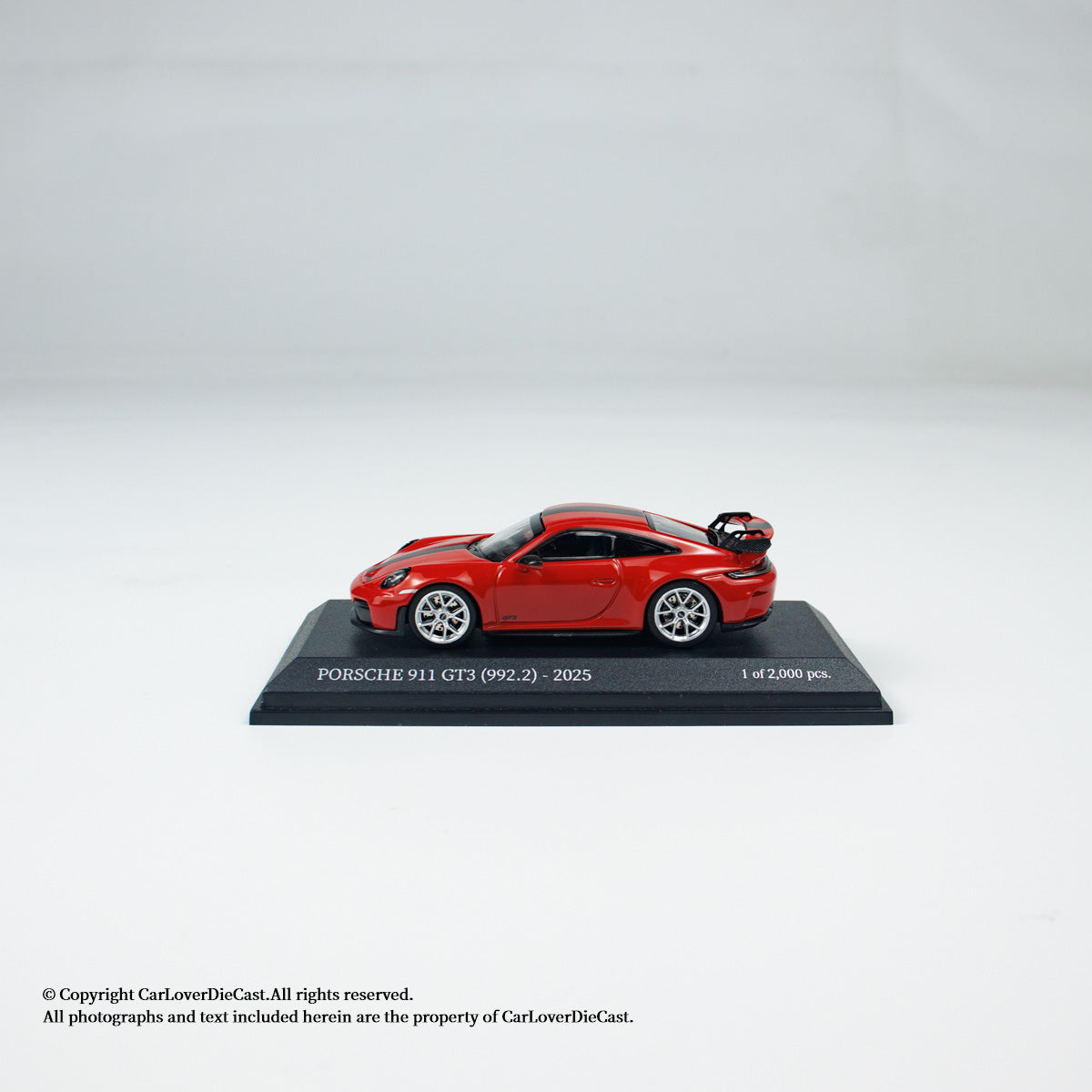 Minichamps 1:64 CLDC Exclusive PORSCHE 911 (992.2) GT3-2025 (643064223-643064227) Diecast Car Model Available In June 2025 Pre Order Now