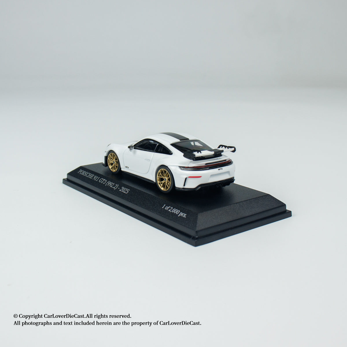 Minichamps 1:64 CLDC Exclusive PORSCHE 911 (992.2) GT3-2025 (643064223-643064227) Diecast Car Model Available In June 2025 Pre Order Now