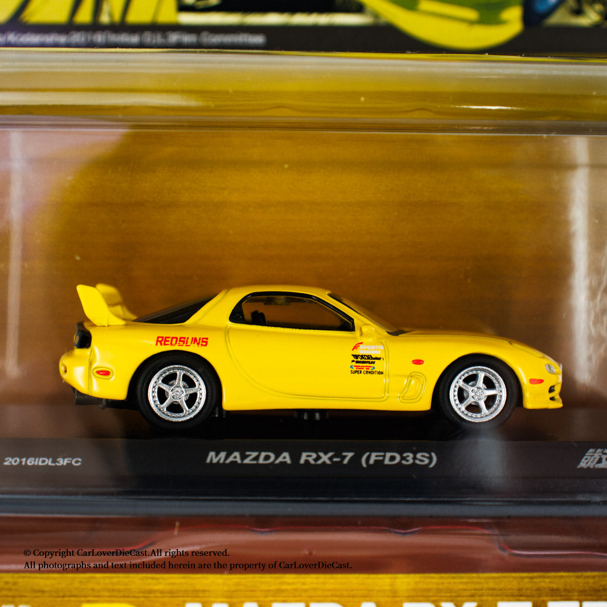 Kyosho 1:64 INITIAL D MAZDA RX-7 (FD3S) (07057A2B) Diecast Car Model Available Now