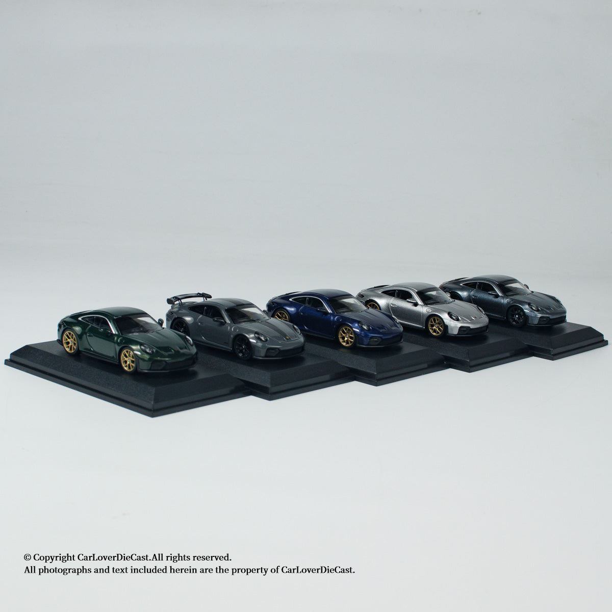 Minichamps 1:64 CLDC Exclusive PORSCHE 911 (992.2) GT3-2025 (643064223-643064227) Diecast Car Model Available In June 2025 Pre Order Now