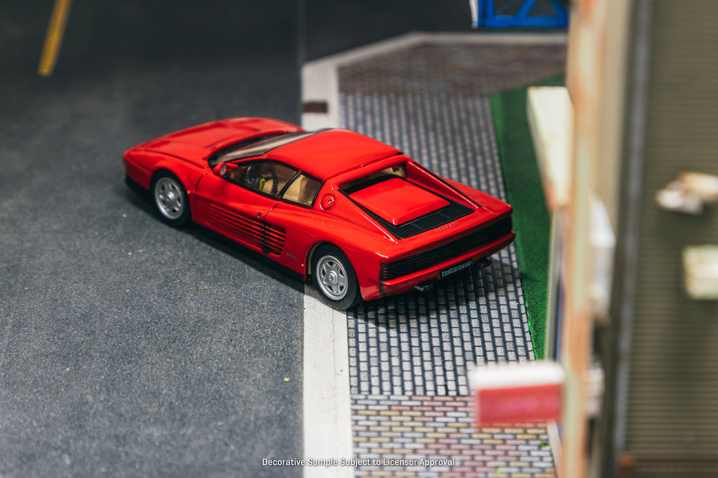 Tarmac Works x CLDC 1:64 FERRARI TESTAROSSA 1984 Car With Book (IXC.FSD.FE.010) Diecast Car Model Available In September 2025 Pre Order Now