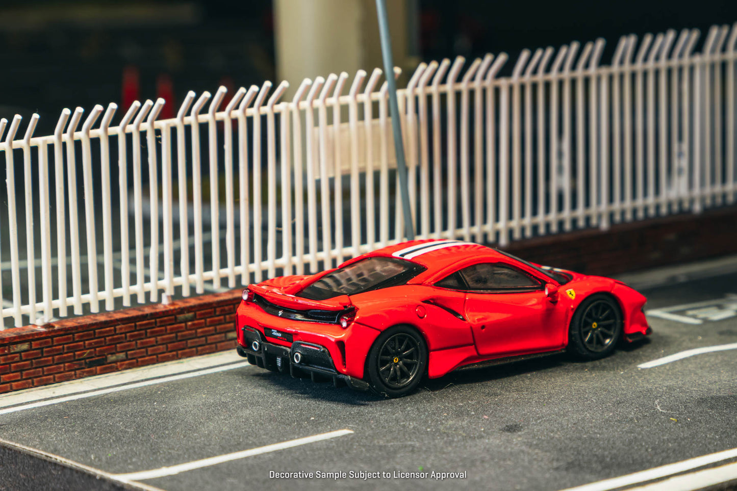 CENTAURIA & IXO COLLECTIONS x CLDC 1:64 FERRARI 488 PISTA 2018 Car With Book (IXC.FSD.FE.013) Diecast Car Model Available In November 2025 Pre Order Now