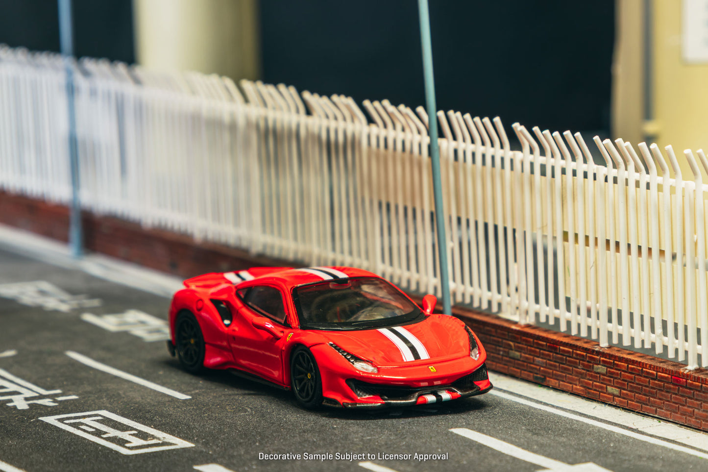 CENTAURIA & IXO COLLECTIONS x CLDC 1:64 FERRARI 488 PISTA 2018 Car With Book (IXC.FSD.FE.013) Diecast Car Model Available In November 2025 Pre Order Now
