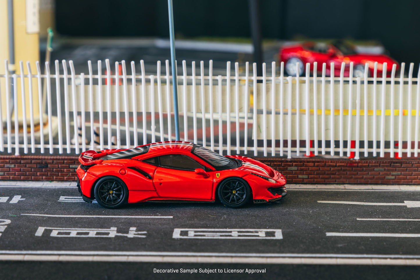 CENTAURIA & IXO COLLECTIONS x CLDC 1:64 FERRARI 488 PISTA 2018 Car With Book (IXC.FSD.FE.013) Diecast Car Model Available In November 2025 Pre Order Now