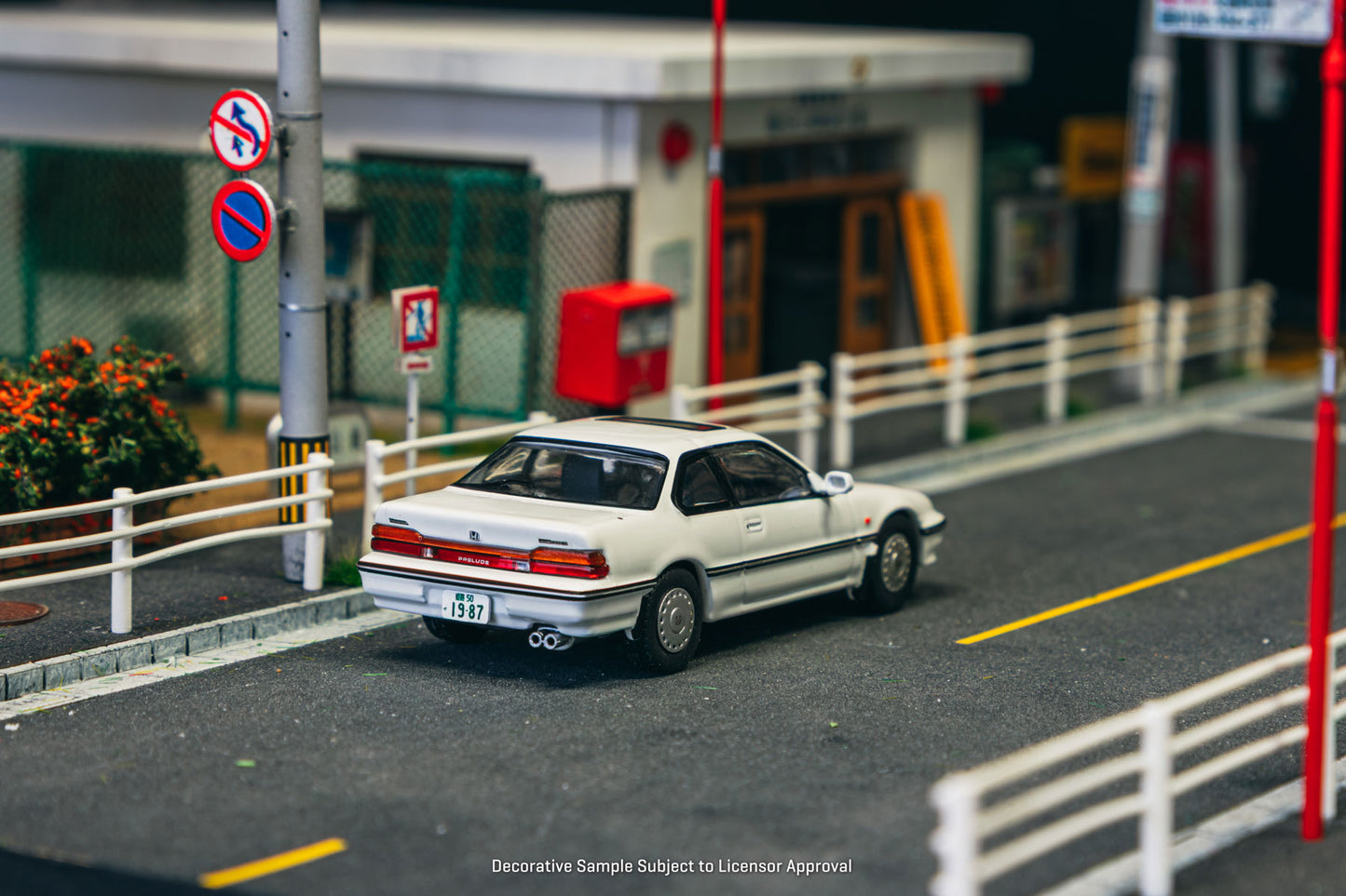 J Collection x Tarmac Works 1:64 Honda Prelude (BA4) White (JC64-TL009-WH) Diecast Car Model Available In November 2025 Pre Order Now