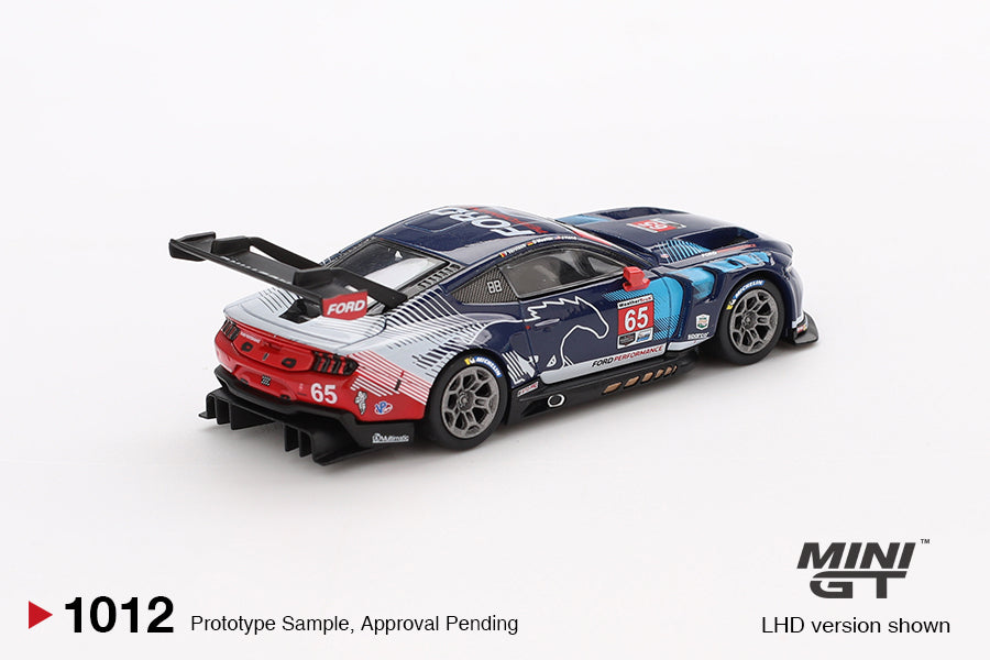 Mini GT 1:64 Ford Mustang GT3 #65 Ford Multimatic Motorsports 2024 IMSA Daytona 24 Hrs (MGT01012) Diecast Car Model Available In September 2025 Pre Order Now