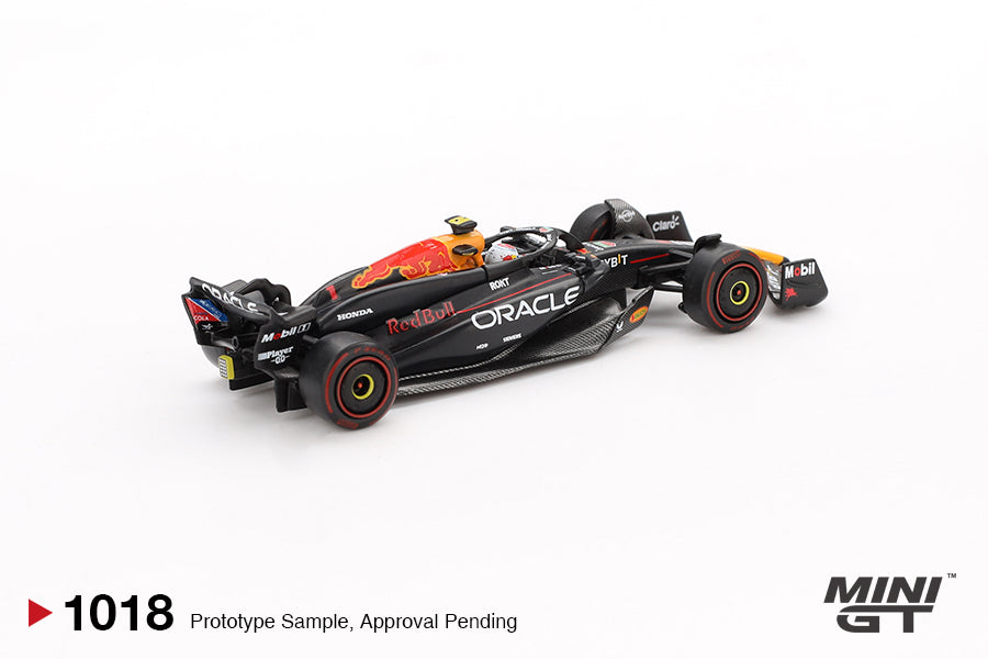 Mini GT 1:64 Oracle Red Bull Racing RB20 #1 Max Verstappen 2024 F1 2024 Bahrain GP Winner (MGT01018) Diecast Car Model Available In August 2025 Pre Order Now