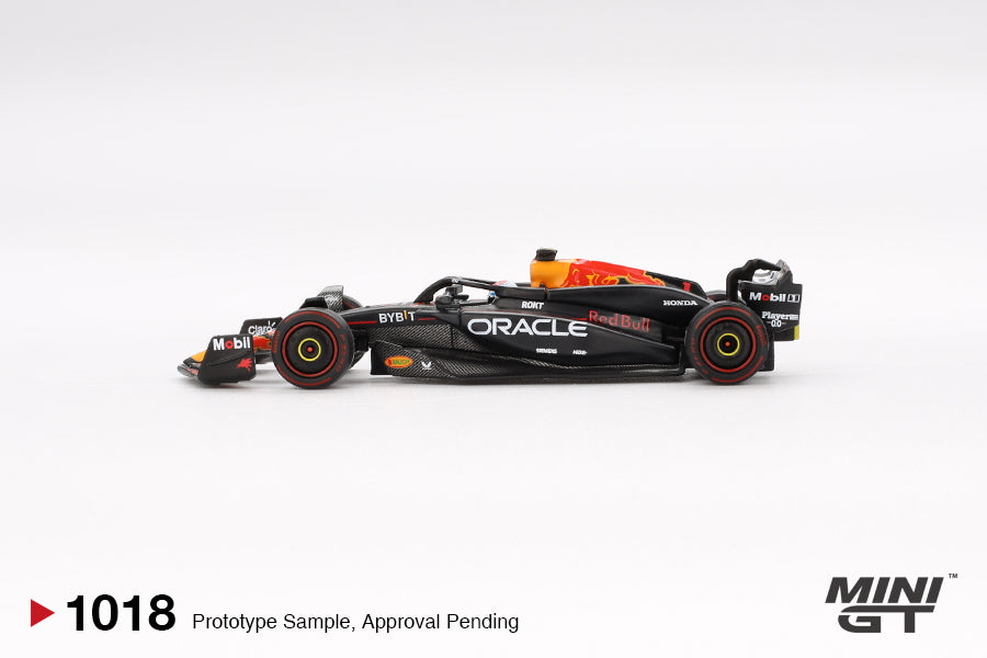 Mini GT 1:64 Oracle Red Bull Racing RB20 #1 Max Verstappen 2024 F1 2024 Bahrain GP Winner (MGT01018) Diecast Car Model Available In August 2025 Pre Order Now