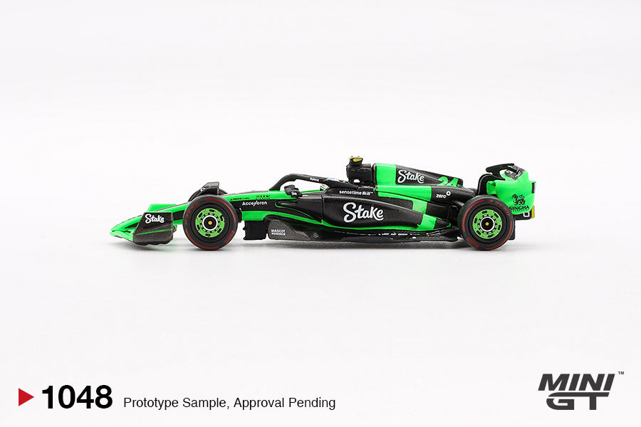 Mini GT 1:64 Kick Sauber C44 #24 Guanyu Zhou 2024 F1 2024 Chinese GP (MGT01048) Diecast Car Model Available In August 2025 Pre Order Now