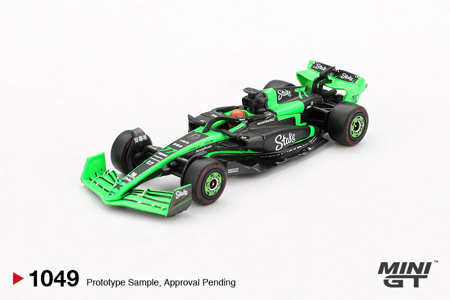Mini GT 1:64 Kick Sauber C44 #77 Valtteri Bottas 2024 F1 2024 Chinese GP (MGT01049) Diecast Car Model Available In August 2025 Pre Order Now