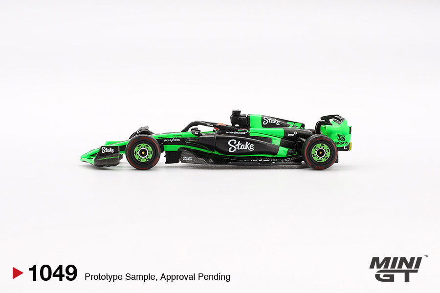 Mini GT 1:64 Kick Sauber C44 #77 Valtteri Bottas 2024 F1 2024 Chinese GP (MGT01049) Diecast Car Model Available In August 2025 Pre Order Now