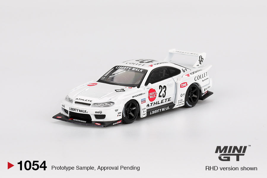 Mini GT 1:64 Nissan LB-Super Silhouette S15 SILVIA ATHLETE (MGT01054) Diecast Car Model Available In August 2025 Pre Order Now