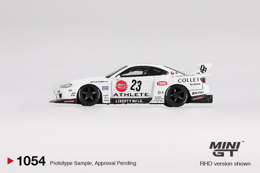 Mini GT 1:64 Nissan LB-Super Silhouette S15 SILVIA ATHLETE (MGT01054) Diecast Car Model Available In August 2025 Pre Order Now