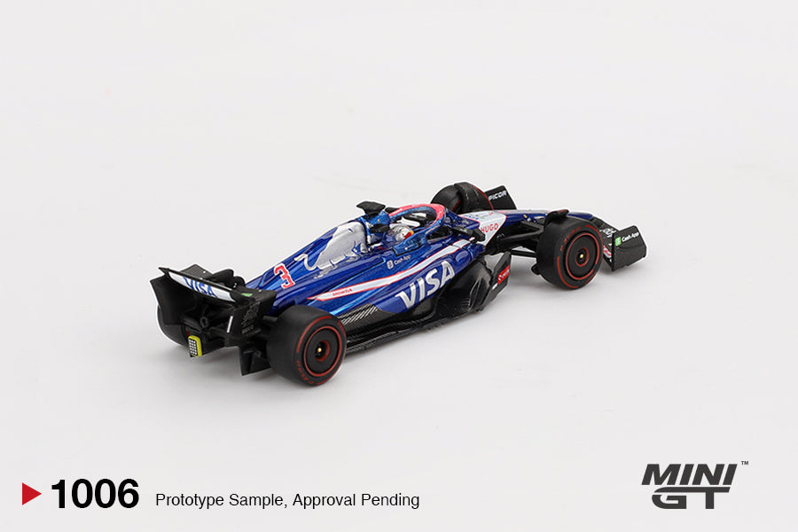 Mini GT 1:64 RB VCARB 01 #3 Daniel Ricciardo 2024 F1 2024 Bahrain GP (MGT01006) Diecast Car Model Available In August 2025 Pre Order Now