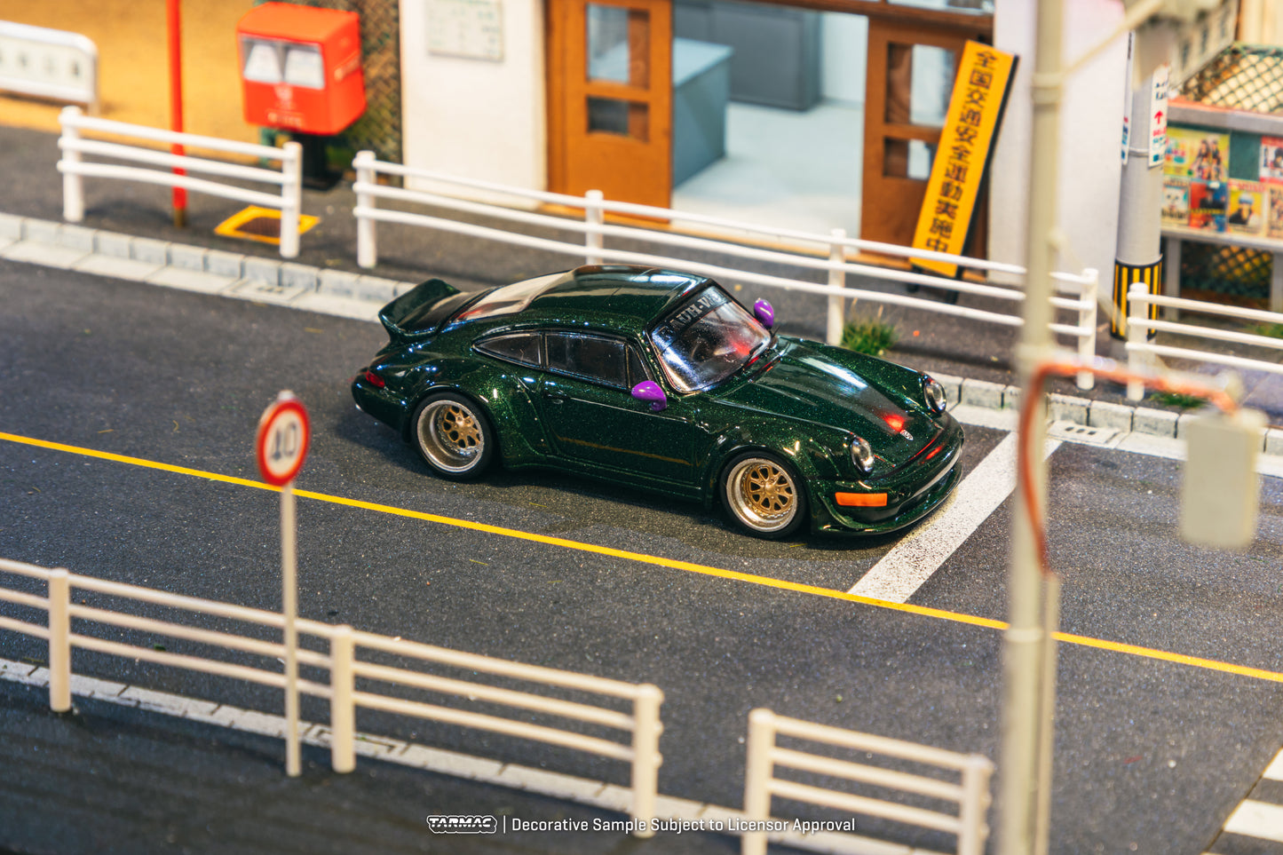 Tarmac Works 1:64 RWB 964 Green (T64-037-GR) Diecast Car Model Available In August 2025 Pre Order Now