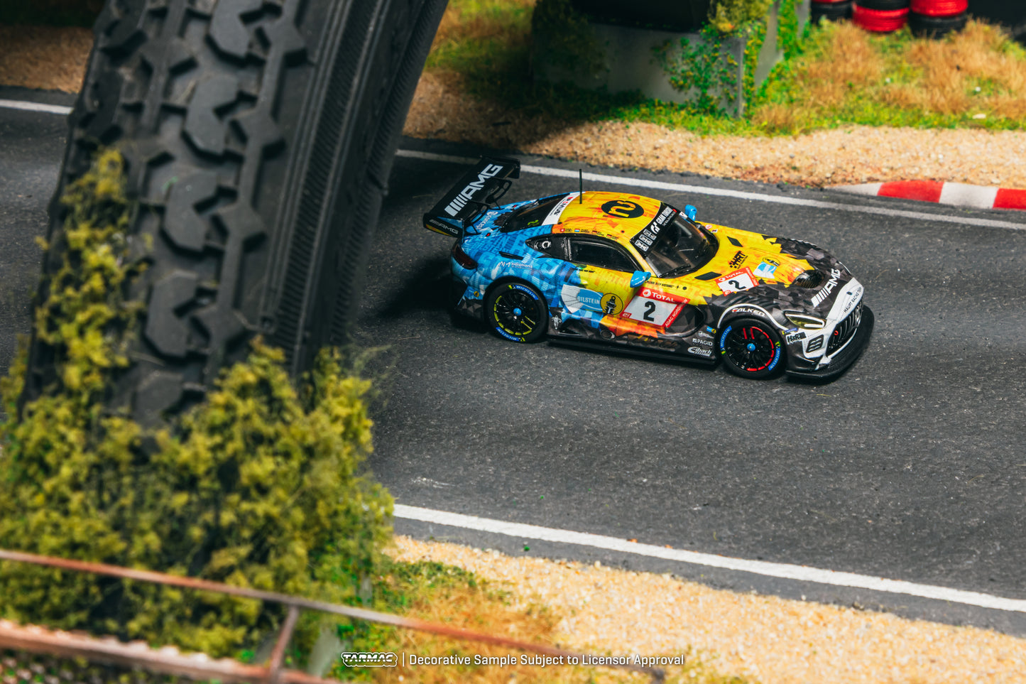 Tarmac Works 1:64 Mercedes-AMG GT3 Nürburgring 24h 2020 (T64-062-20NUR02) Diecast Car Model Available In August 2025 Pre Order Now