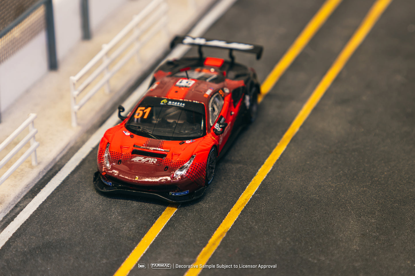 Tarmac Works 1:64 Ferrari 488 GT3 Macau GT Cup 2022 (T64-072-22MGP51) Diecast Car Model Available In August 2025 Pre Order Now