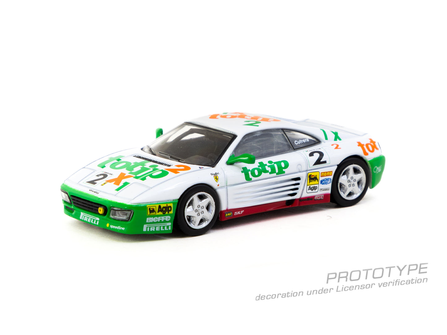 Tarmac Works 1:64 Ferrari 348 Challenge 1993 (T64-082-93CHA02) Diecast Car Model Available In August 2025 Pre Order Now