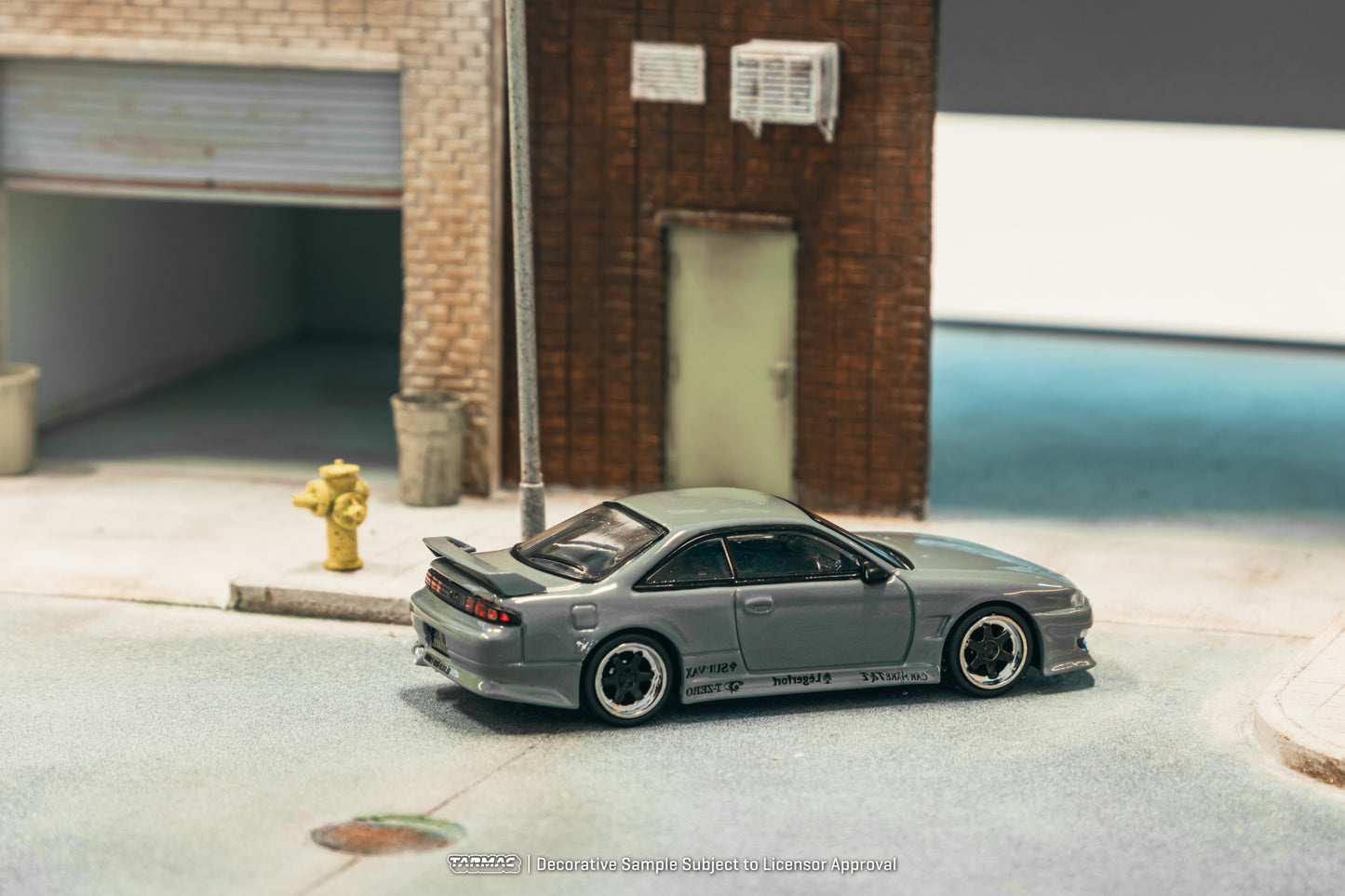 Tarmac Works 1:64 VERTEX Silvia (S14) Grey (T64G-018-GY) Diecast Car Model Available In September 2025 Pre Order Now