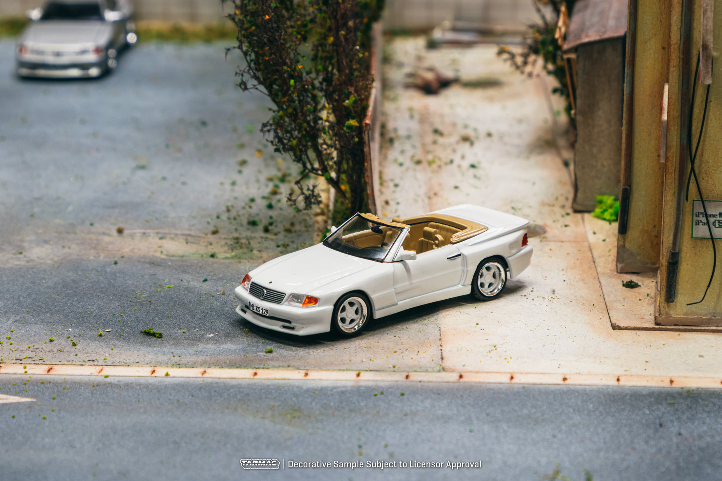Tarmac Works 1:64 Mercedes-Benz SL 500 Koenig Specials White (T64G-045-WH) Diecast Car Model Available In October 2025 Pre Order Now