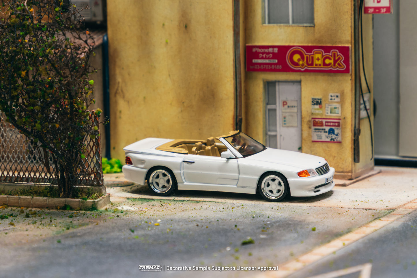 Tarmac Works 1:64 Mercedes-Benz SL 500 Koenig Specials White (T64G-045-WH) Diecast Car Model Available In October 2025 Pre Order Now