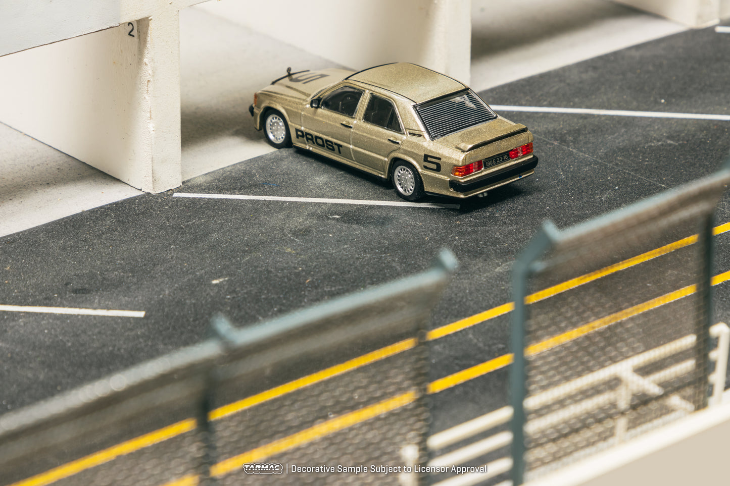 Tarmac Works 1:64 Mercedes-Benz 190 E 2.3-16 Race of Champion 1984 (T64G-047-84ROC05) Diecast Car Model Available In September 2025 Pre Order Now