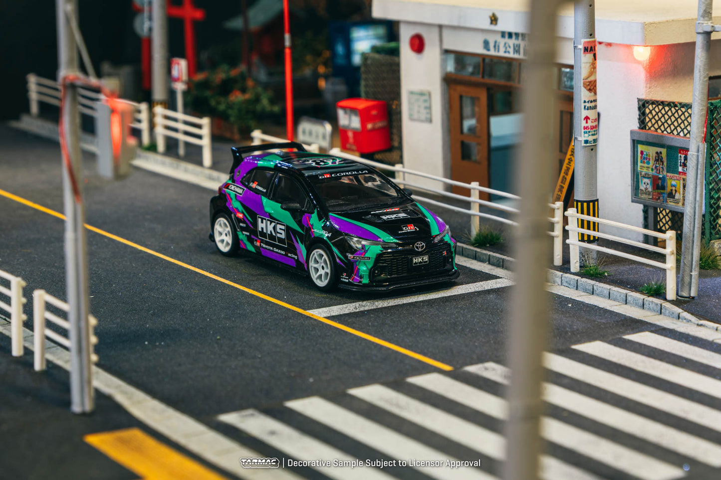 Tarmac Works 1:64 HKS Toyota GR Corolla (T64G-066-HKS) Diecast Car Model Available In November 2025 Pre Order Now