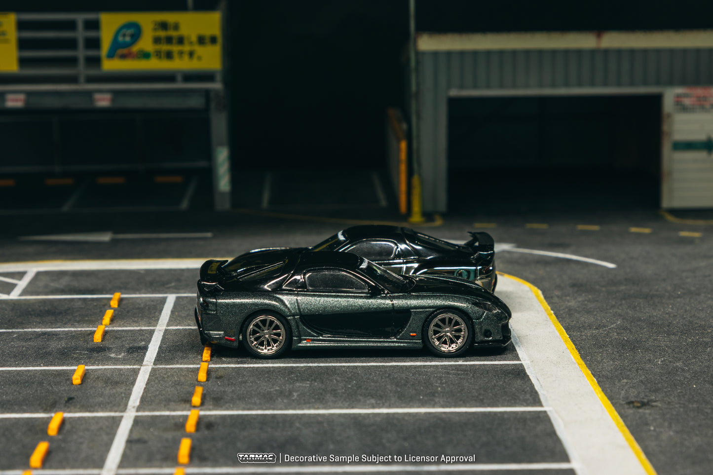 Tarmac Works 1:64 Mazda RX-7 VeilSide Fortune7 Grey metallic / Black (T64G-075-GY) Diecast Car Model Available In October 2025 Pre Order Now