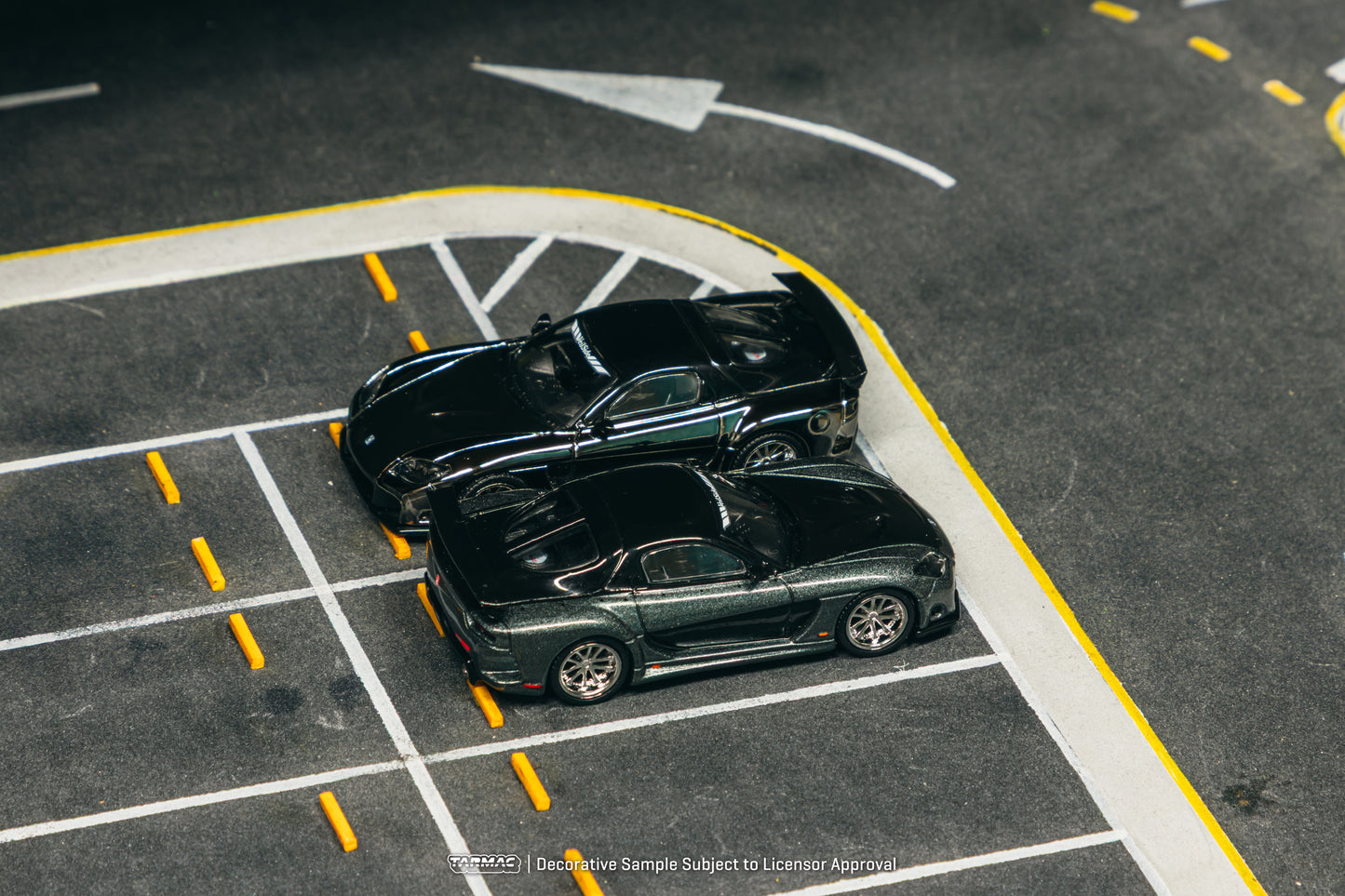 Tarmac Works 1:64 Mazda RX-7 VeilSide Fortune7 Grey metallic / Black (T64G-075-GY) Diecast Car Model Available In October 2025 Pre Order Now