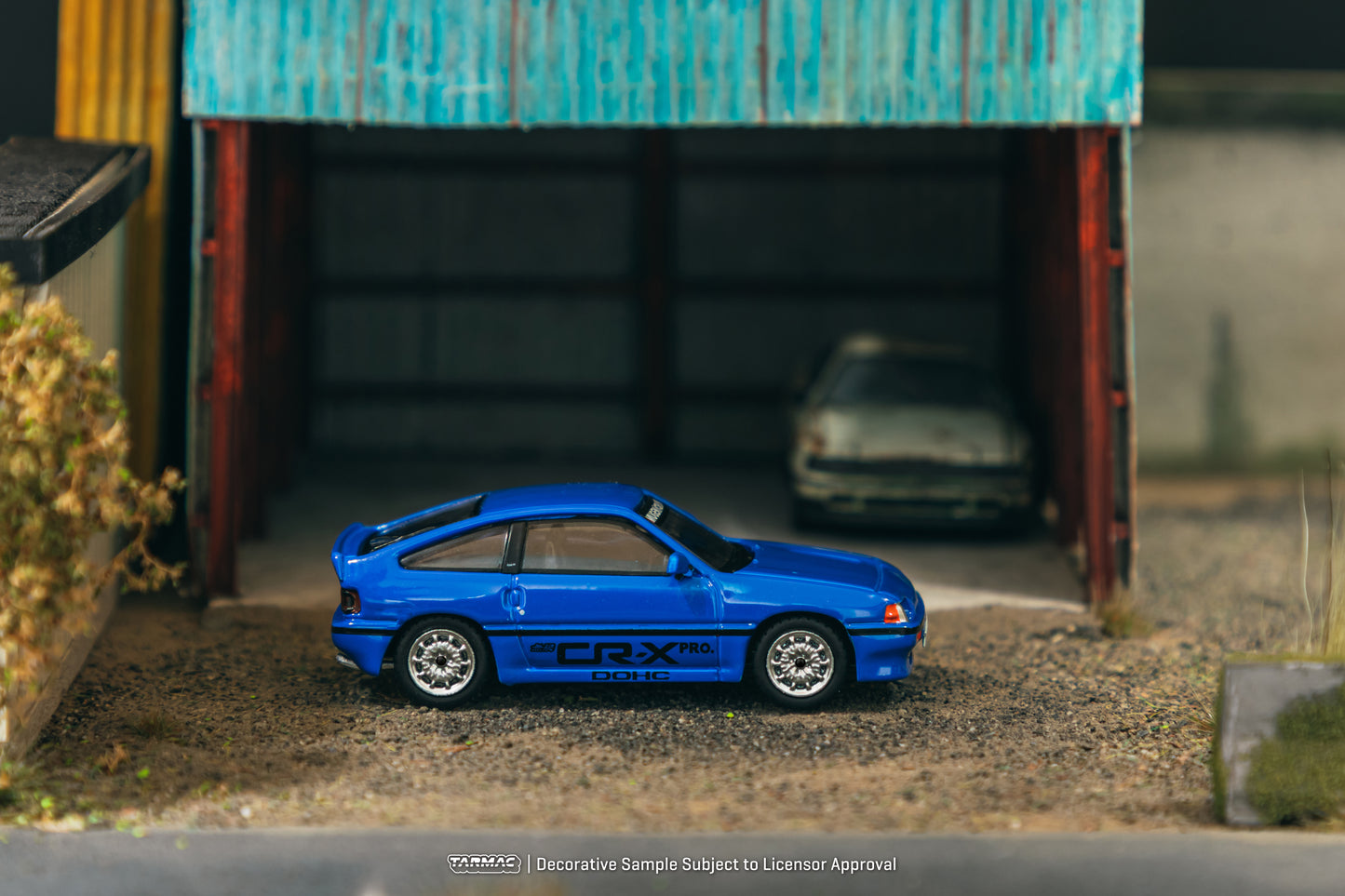 Tarmac Works 1:64 HONDA Ballade Sports MUGEN CR-X PRO Blue (T64G-TL058-BL) Diecast Car Model Available In September 2025 Pre Order Now