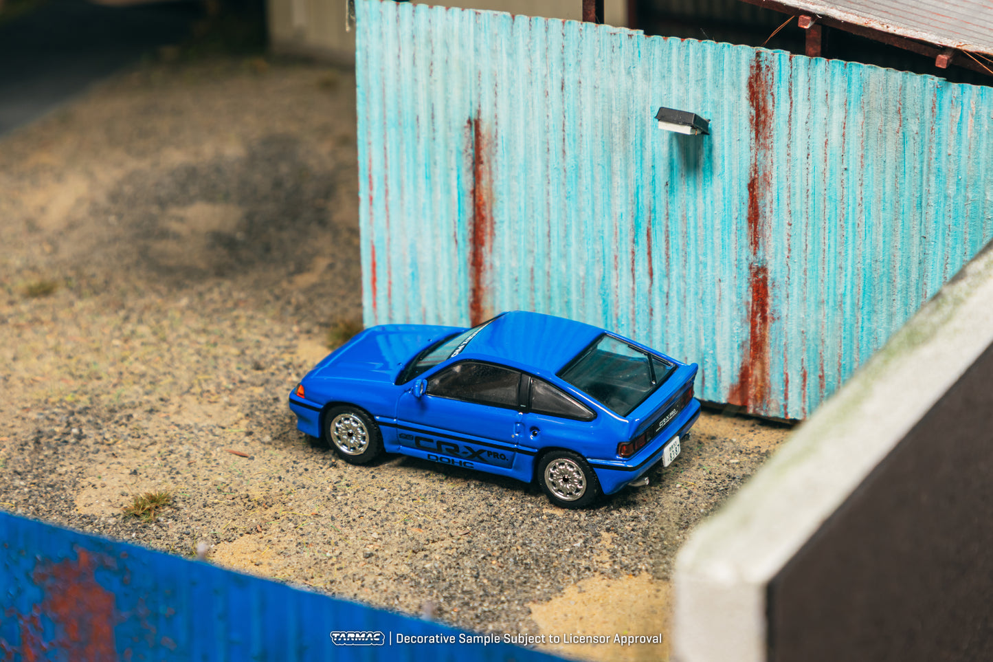 Tarmac Works 1:64 HONDA Ballade Sports MUGEN CR-X PRO Blue (T64G-TL058-BL) Diecast Car Model Available In September 2025 Pre Order Now
