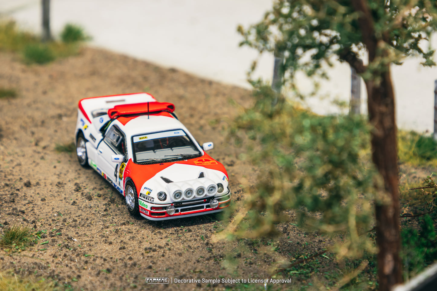Tarmac Works 1:64 Ford RS200 Rallye Catalunya 1986 (T64P-001-86RC04) Diecast Car Model Available In August 2025 Pre Order Now