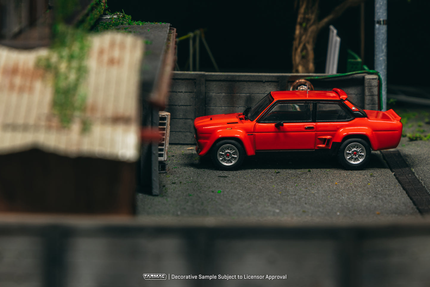 Tarmac Works 1:64 FIAT 131 ABARTH Rally Stradale Red (T64R-094-RE) Diecast Car Model Available In October 2025 Pre Order Now