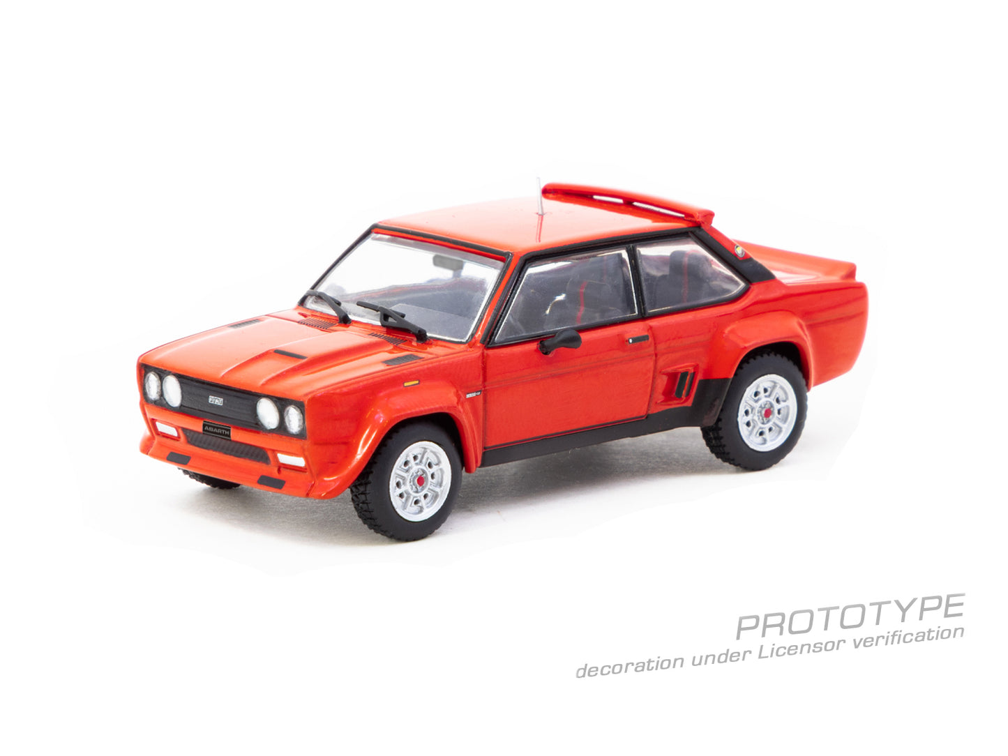Tarmac Works 1:64 FIAT 131 ABARTH Rally Stradale Red (T64R-094-RE) Diecast Car Model Available In October 2025 Pre Order Now
