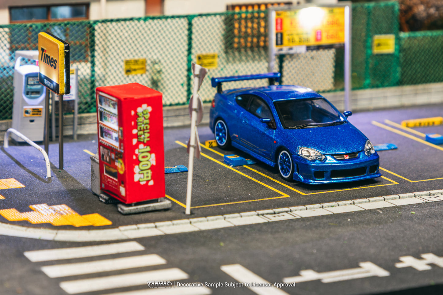 Tarmac Works 1:64 Honda Integra TYPE R DC5 Custom Blue Metallic (T64R-TL022-BL) Diecast Car Model Available In October 2025 Pre Order Now