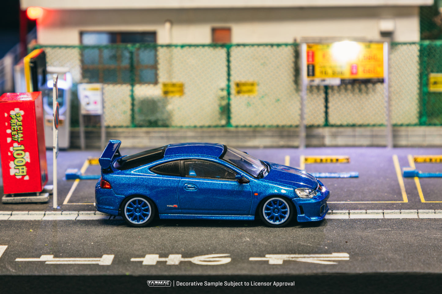 Tarmac Works 1:64 Honda Integra TYPE R DC5 Custom Blue Metallic (T64R-TL022-BL) Diecast Car Model Available In October 2025 Pre Order Now