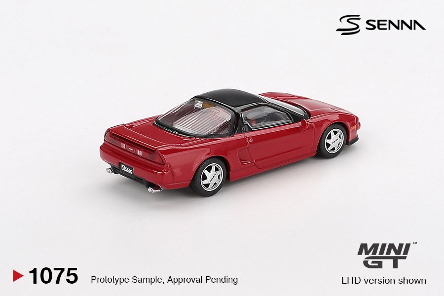 Mini GT 1:64 Honda NS-X Prototype Midship Sports 1989 Ayrton Senna w/ Figure (MGT01075) Diecast Car Model Available In September 2025 Pre Order Now