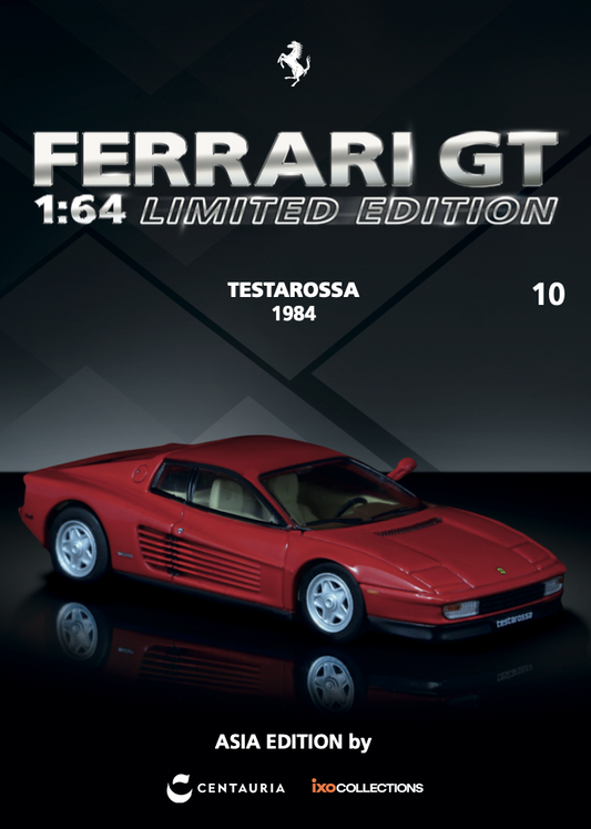 Tarmac Works x CLDC 1:64 FERRARI TESTAROSSA 1984 Car With Book (IXC.FSD.FE.010) Diecast Car Model Available In September 2025 Pre Order Now