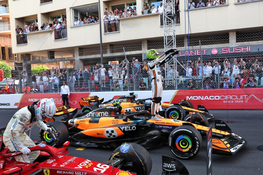 Minichamps 1:64 MCLAREN FORMULA 1 TEAM MCL39 - LANDO NORRIS - WINNER MONACO GP 2025 (530257104) Diecast Car Model Available In Q4 2025 Pre Order Now
