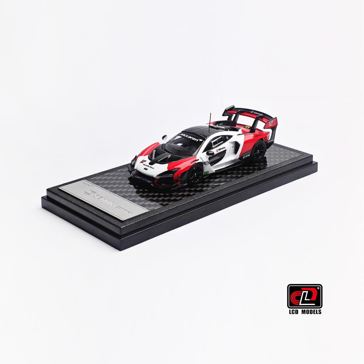 LCD 1:64 McLaren Senna GTR With Logo DIY (LCD64024-RE) Diecast Car Model Available In September 2025 Pre Order Now