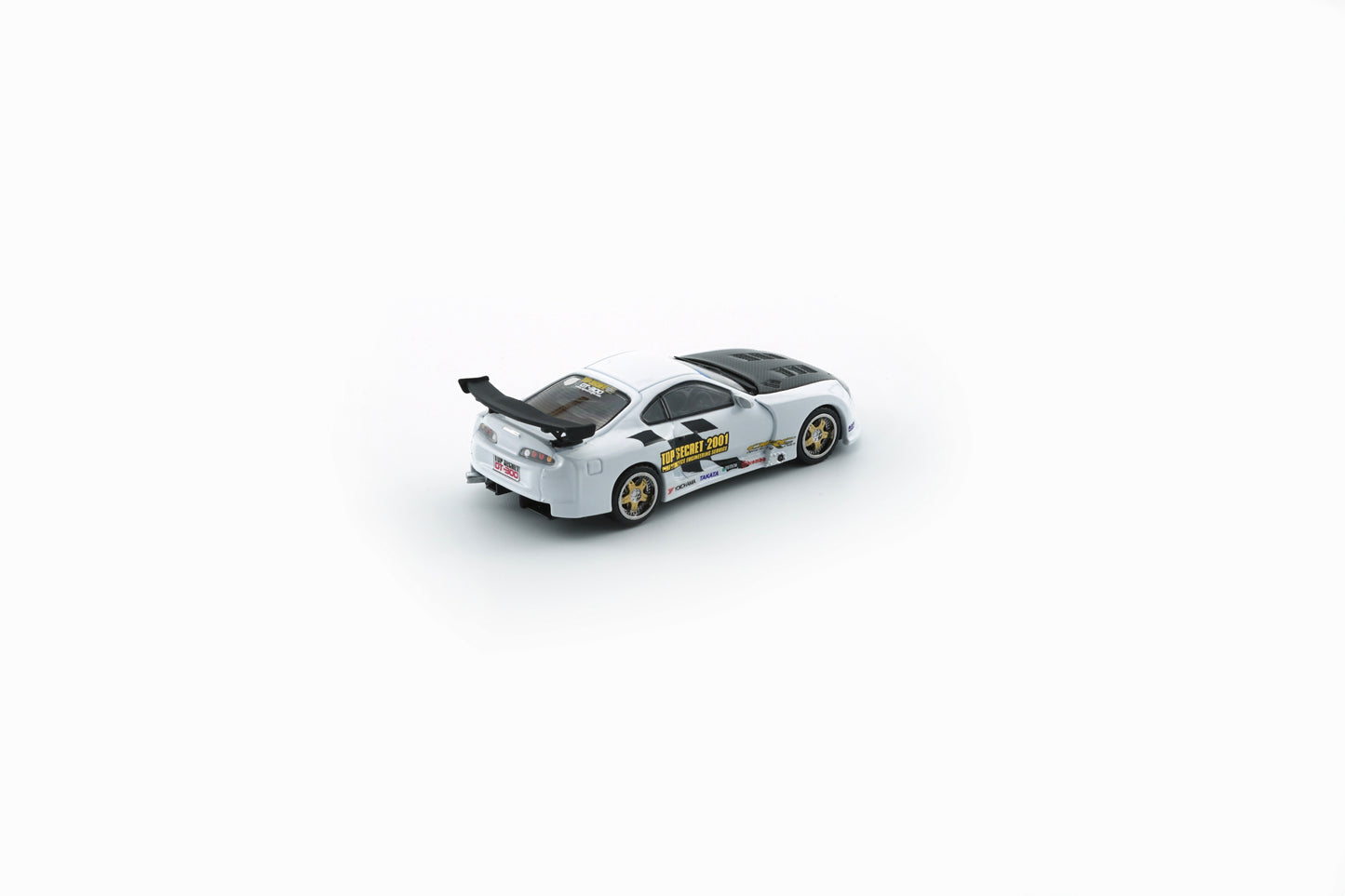 [HEC2025] BM Creations x CLDC Exclusive 1:64 Toyota Supra X Top Secret (JZA80) White (64B0431) Diecast Car Model Available Now