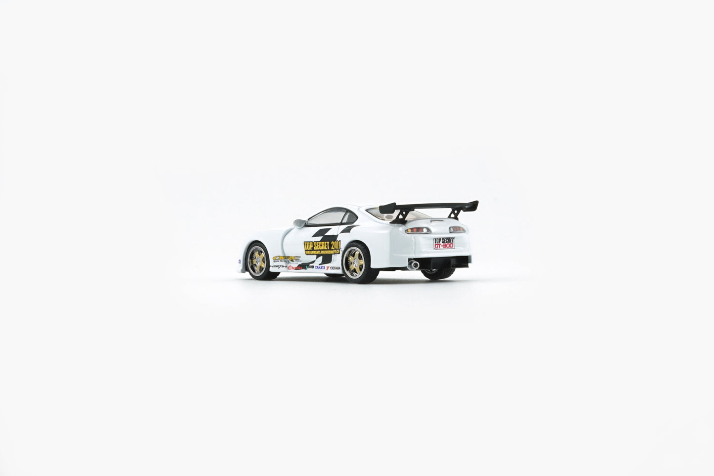 [HEC2025] BM Creations x CLDC Exclusive 1:64 Toyota Supra X Top Secret (JZA80) White (64B0431) Diecast Car Model Available Now