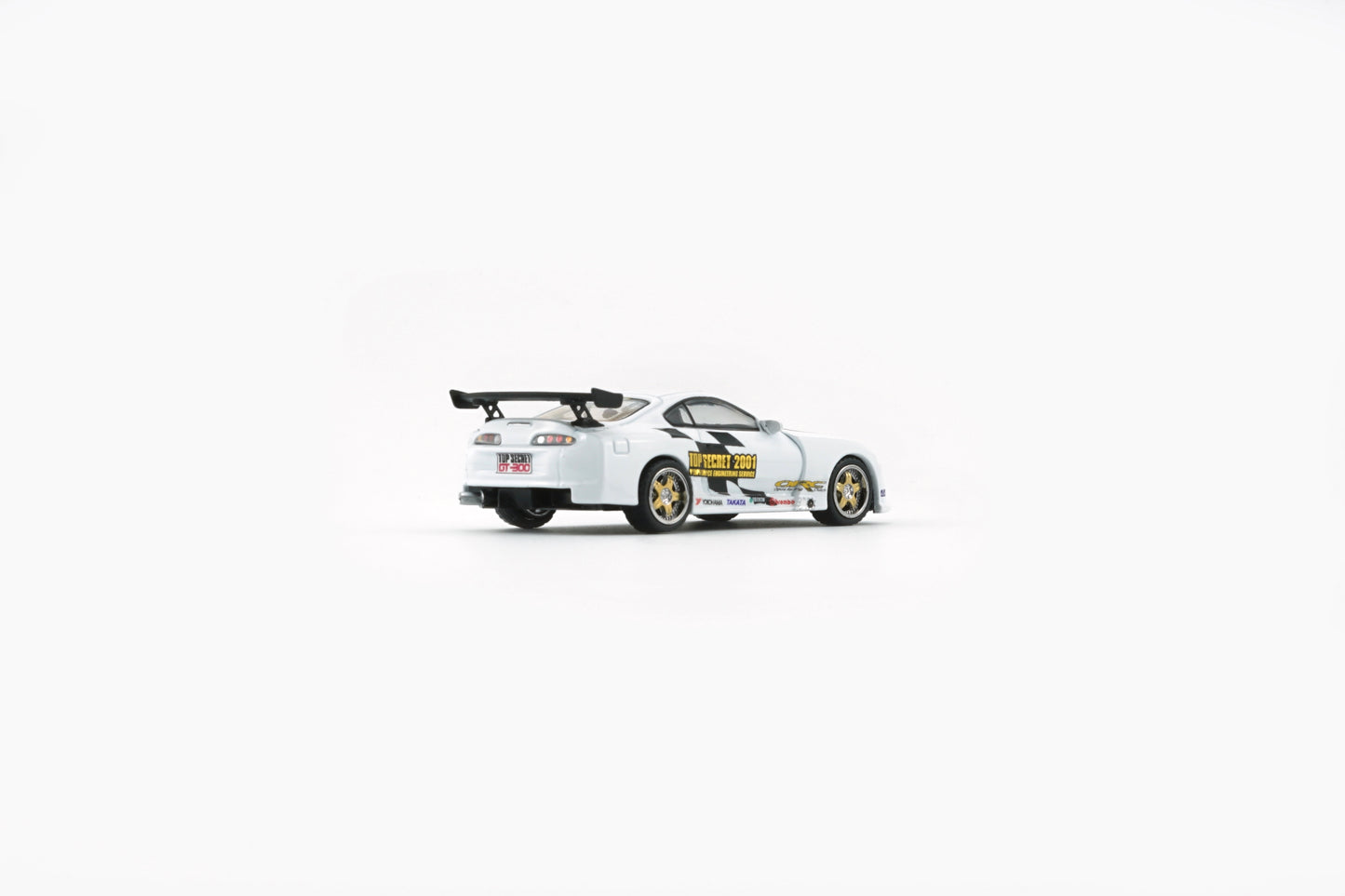 [HEC2025] BM Creations x CLDC Exclusive 1:64 Toyota Supra X Top Secret (JZA80) White (64B0431) Diecast Car Model Available Now