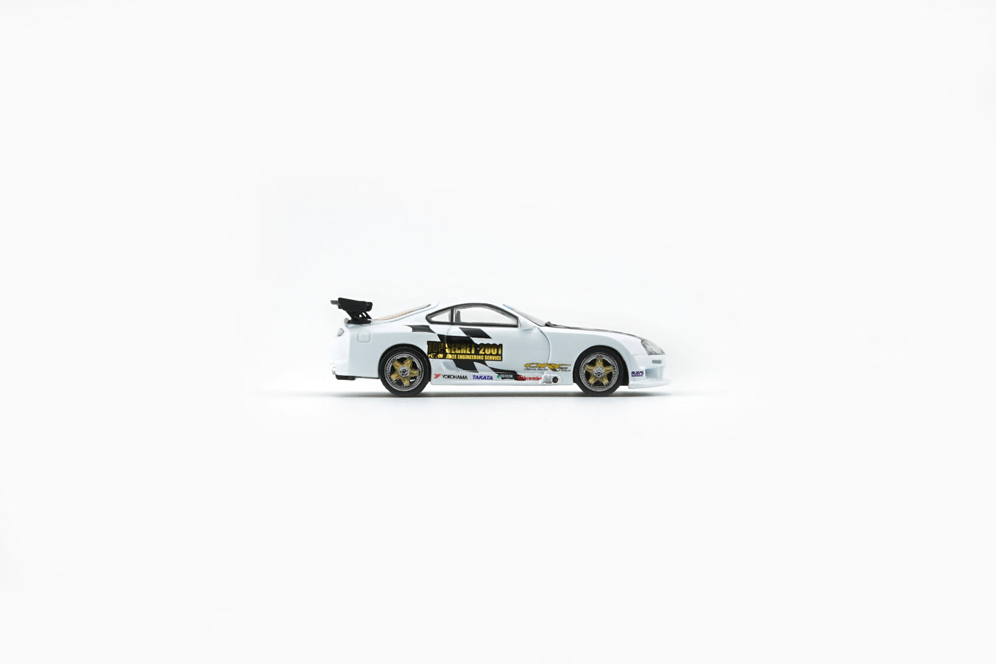 [HEC2025] BM Creations x CLDC Exclusive 1:64 Toyota Supra X Top Secret (JZA80) White (64B0431) Diecast Car Model Available Now