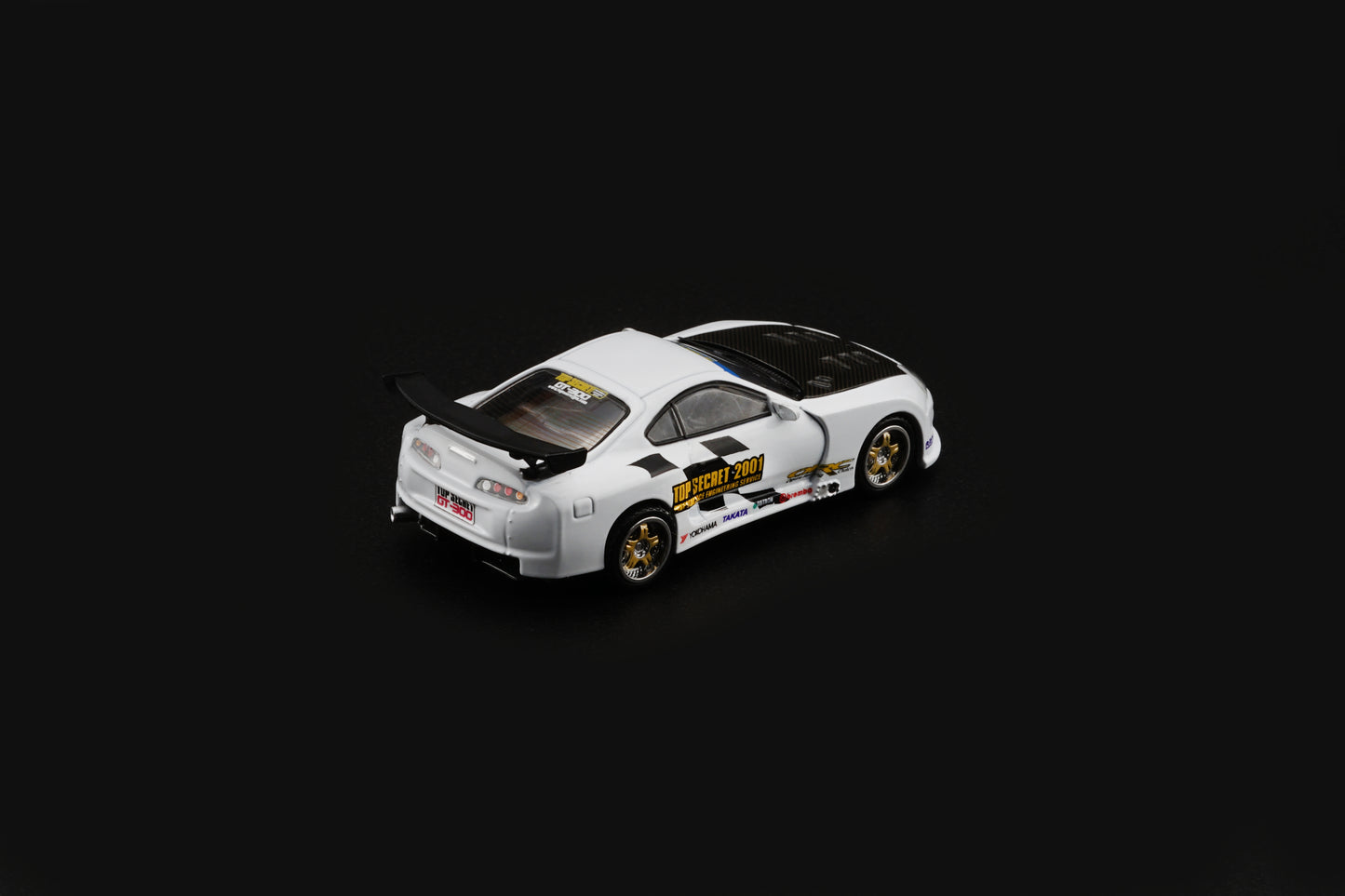 [HEC2025] BM Creations x CLDC Exclusive 1:64 Toyota Supra X Top Secret (JZA80) White (64B0431) Diecast Car Model Available Now